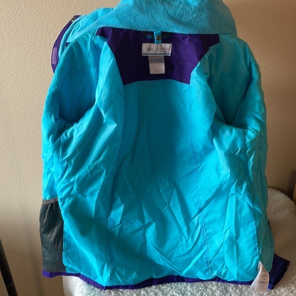 COLUMBIA Nylon Lightweight Jacket Size Large - Picture 9 of 14